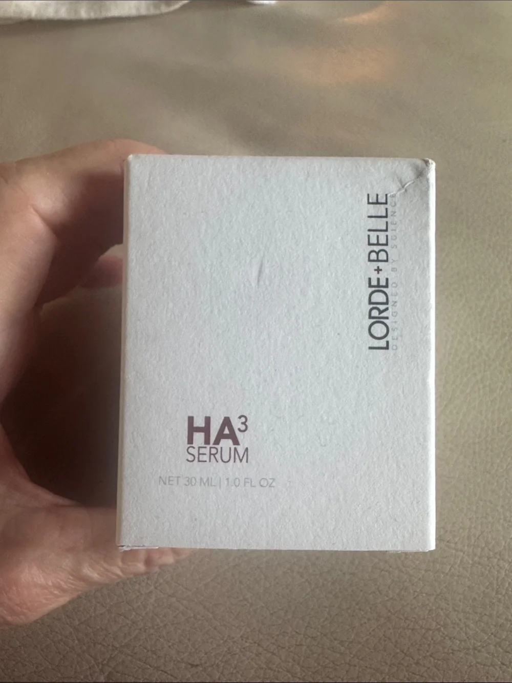 NWT SEALED Lorde & Belle HA3+ Peptide Serum 1 Fl Oz